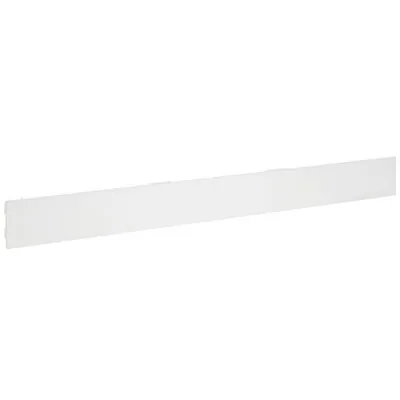 Fond tôle plein pas de 50 mm - Ligne Store blanc pas de 50 mm