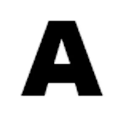 Lettre adhésive A - Lettres et chiffres adhésifs