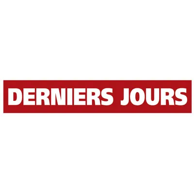 Affiche Soldes Derniers jours 115 x 20 cm - Affiche promo - Affiches Soldes
