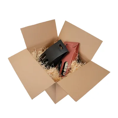 Caisse carton - Caisse américaine carton hauteur variable - carton simple cannelure 50 x 40 x 30/40 cm – Lot de 10 - Caisses américaines cartons-3