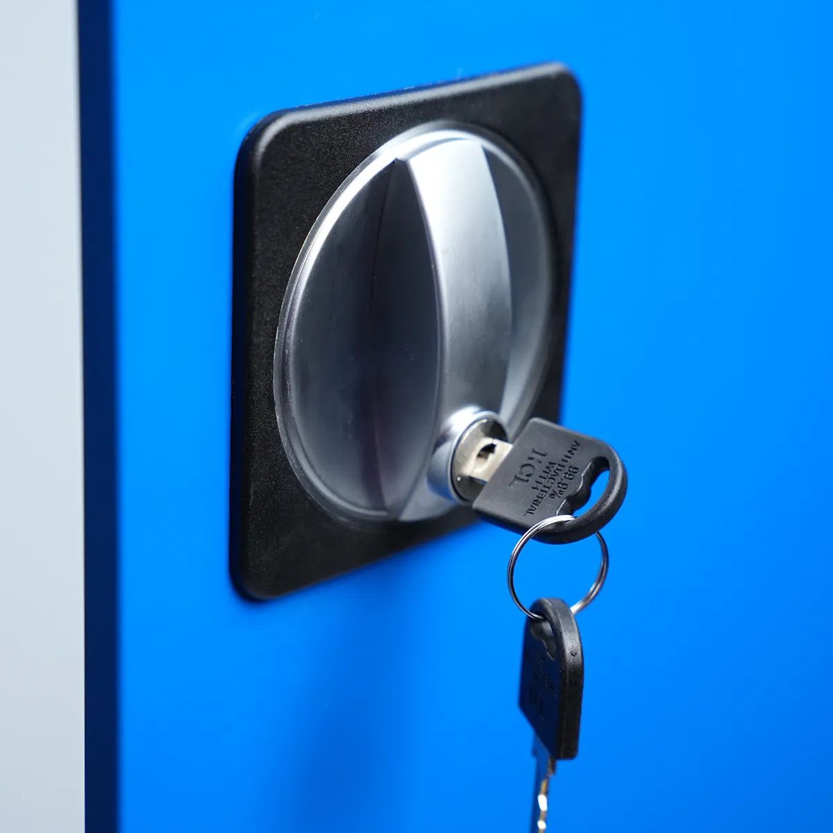 Vestiaire atelier salissant gris / bleu 40 x 50 x 180 cm - Vestiaires-3