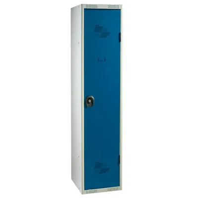 Vestiaire atelier salissant gris / bleu 40 x 50 x 180 cm - Vestiaires