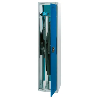 Vestiaire atelier salissant gris / bleu 40 x 50 x 180 cm - Vestiaires-6
