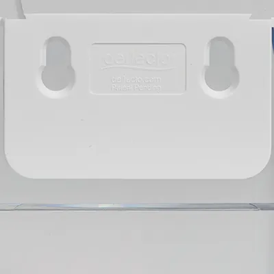 Bac plastique 1 tiroir basculant 12 x 12 x 14,2 cm transparent / blanc - Blocs tiroirs-1