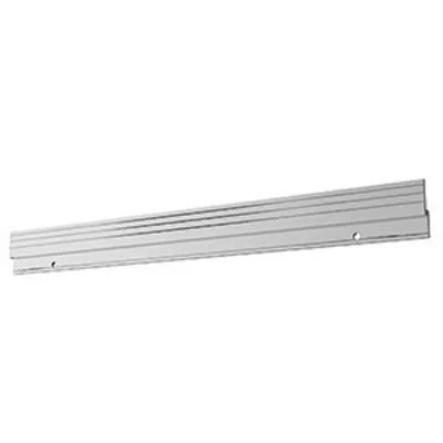 Rail mural aluminium pour Bac plastique basculant 55,9 x 4,5 cm - Blocs tiroirs