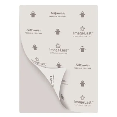 Pochettes de plastification à chaud A3 125 microns, brillantes - Fellowes© - Plastifieuses-1