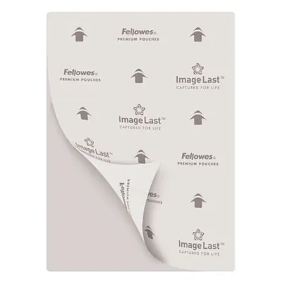 Pochettes de plastification à chaud A3 80 microns, paquet de 25, brillantes - Fellowes© - Plastifieuses-1