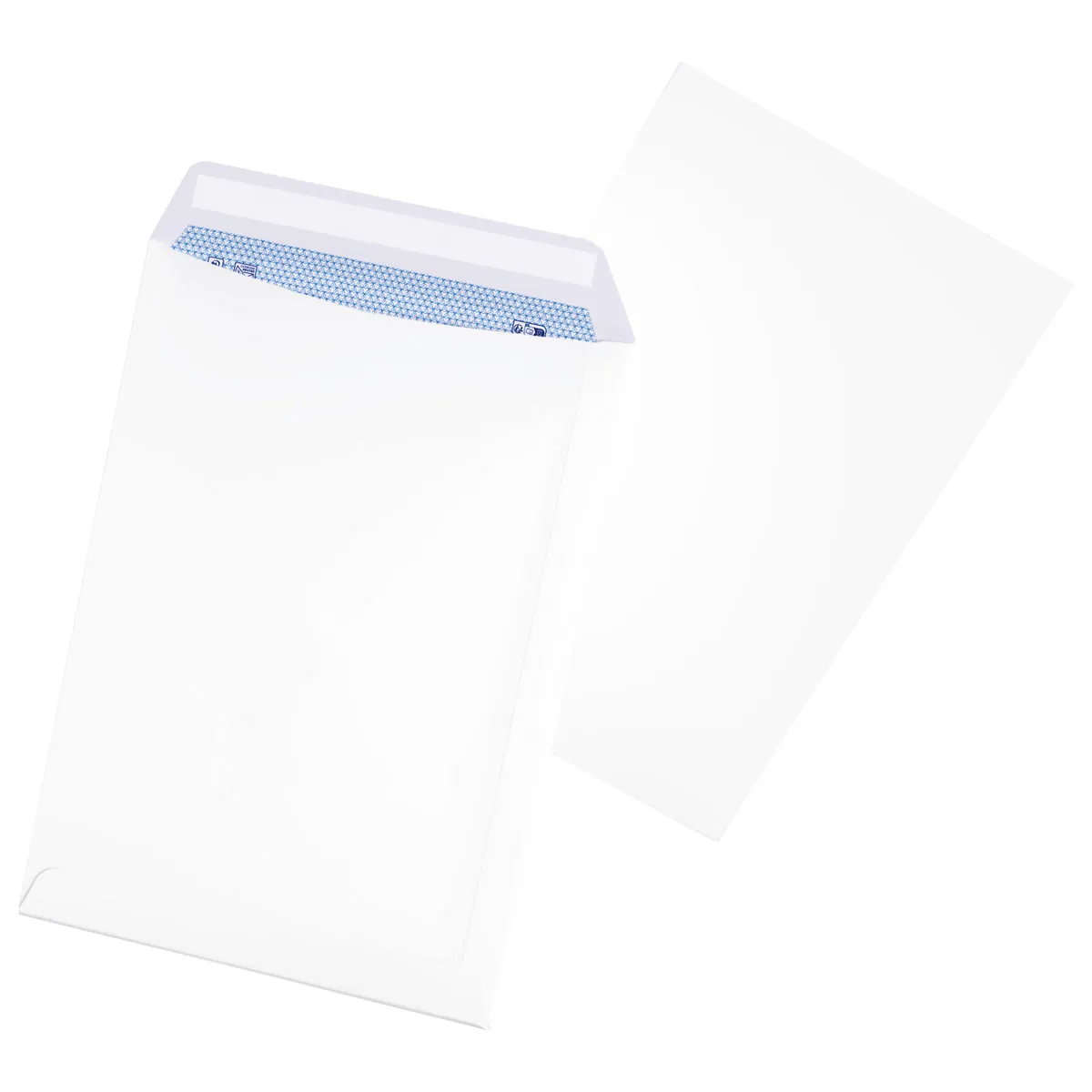 Pochette blanche C4 229 x 324 mm 90g sans fenêtre La Couronne - Paquet de 250 - Enveloppes blanches