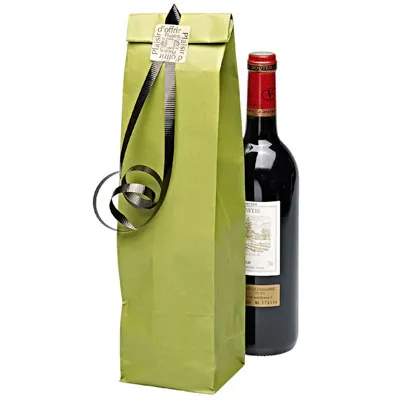 Sacs kraft 1 bouteille - Sacs pour bouteilles de vin
