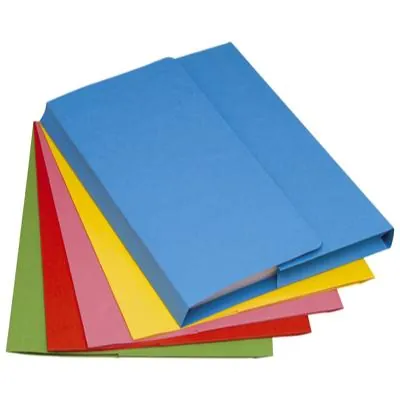 Pochette document - Chemise poche A4 couleurs vives Rock's Exacompta - Lot de 5 - Chemises à élastique, Chemises dossier