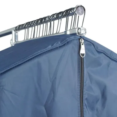 Housse VRP Nylon 40 x 100 cm Bleu marine - Housse vêtement professionnel - Housses à vêtements-4