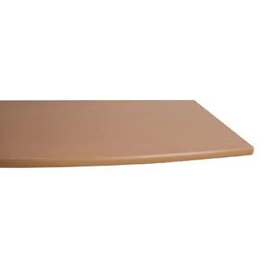 Tablette bois galbée 100 x 40/44 cm ép. 22 mm - Hêtre - Tablettes Bois Mélaminé