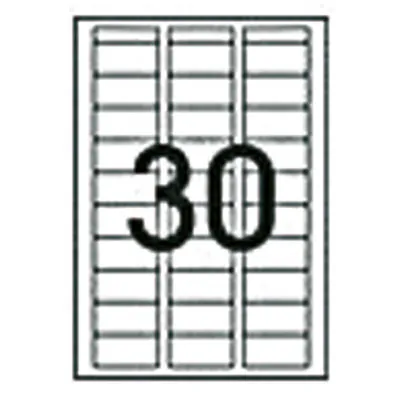 Étiquettes adhésives multi-usages permanentes - Étiquettes adhésives neutres-1