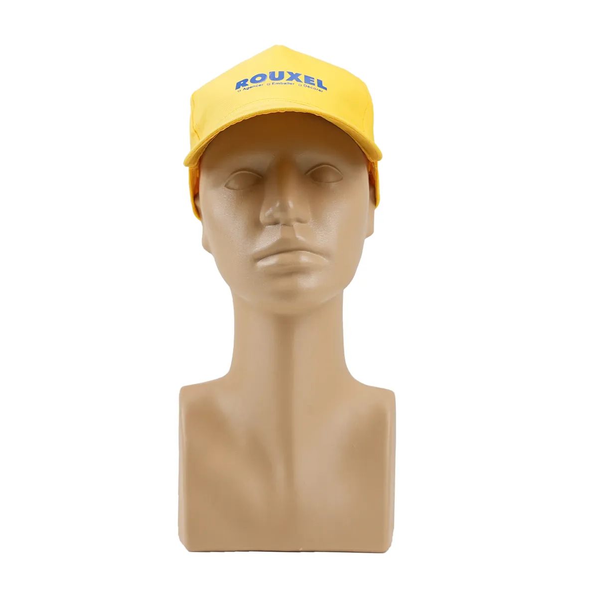 Tête mannequin femme plastique H 38 cm - Tête pour perruque, chapeau - Chair - Têtes-5