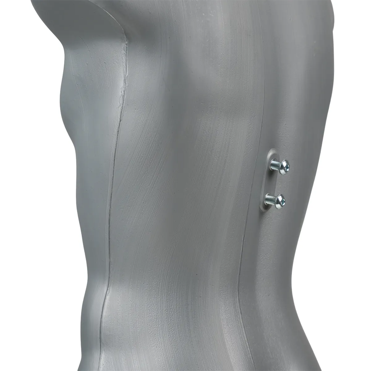 Buste homme plastique H 87 cm - Torse homme plastique - Gris - Bustes ECO-4