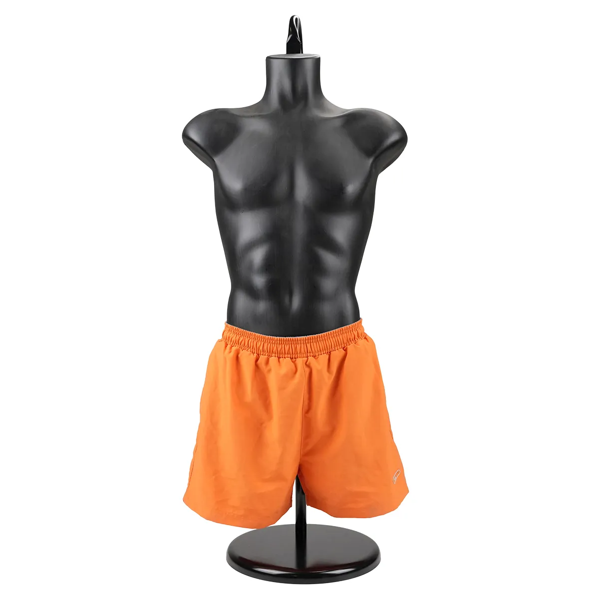 Buste homme plastique H 87 cm - Torse homme plastique - Noir - Bustes ECO-9