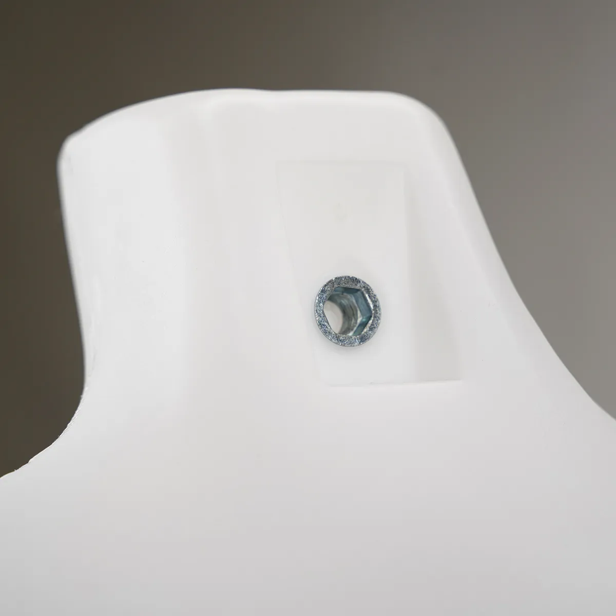 Buste femme blanc plastique H 82 cm - Bustes ECO-5