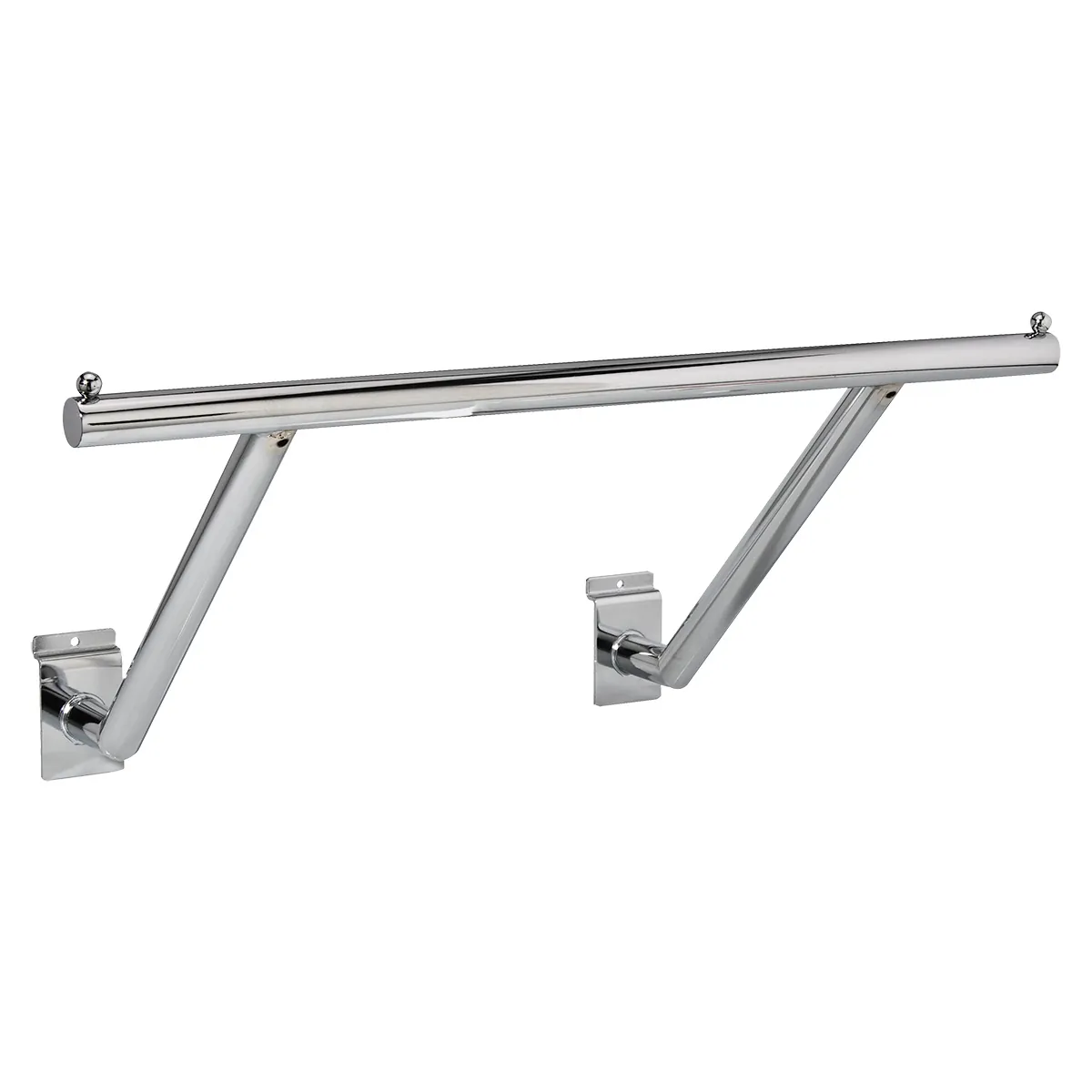 Barre penderie déportée - Penderies pour panneaux rainurés-2