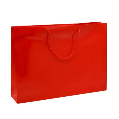 Sacs pelliculés brillants - Sacs pelliculés poignées cordelette