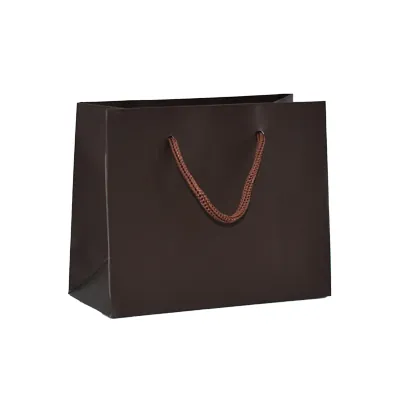 Sacs pelliculés mats - Sacs pelliculés poignées cordelette