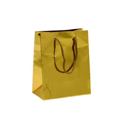 Sacs pelliculés brillants - Sacs pelliculés poignées cordelette