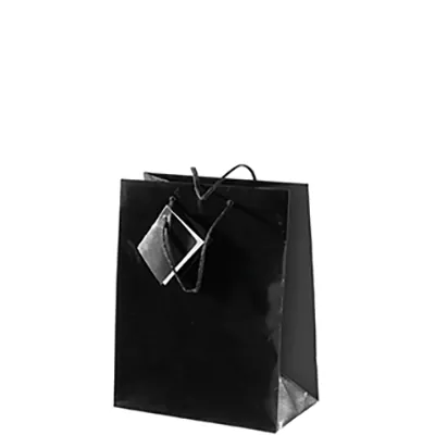 Sacs pelliculés brillants  - Sacs pelliculés poignées cordelette