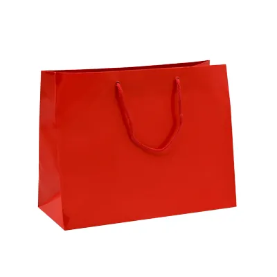 Sacs pelliculés brillants - Sacs pelliculés poignées cordelette