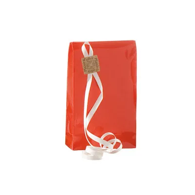 Étiquettes cadeaux adhésives Plaisir d'offrir 35x35mm brun/noir – Boîte distributrice de 500 - Étiquettes cadeaux adhésives-1
