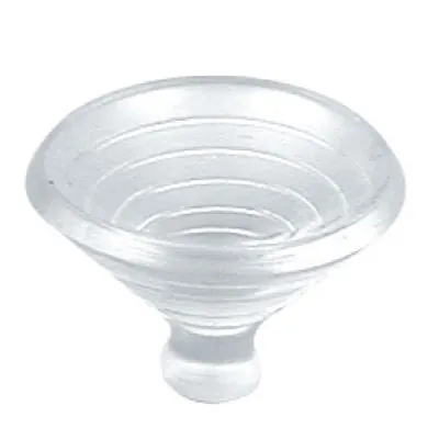 Ventouses transparentes ø 20 mm pour trou ø 5 mm - Paquet de 20 - Consoles pour tablettes