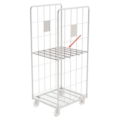 Étagère pour roll conteneur 704 x 720 mm 30kg - Roll de manutention - Chariots de manutention