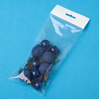 Sachet plastique transparent avec rabat adhésif et trou européen 10x22cm PP 60µ - Sachet de conditionnement - Lot de 100 - Sacs rabats adhésifs-1