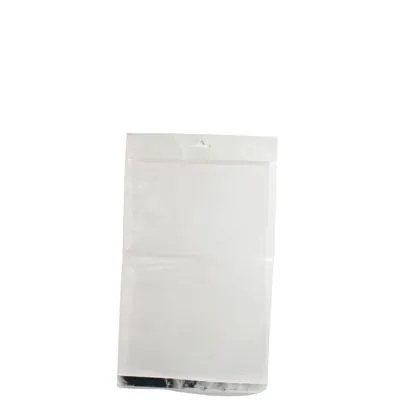 Sachet plastique transparent avec rabat adhésif et trou européen 23x32cm PP 60µ - Sachet de conditionnement - Lot de 100 - Sacs rabats adhésifs