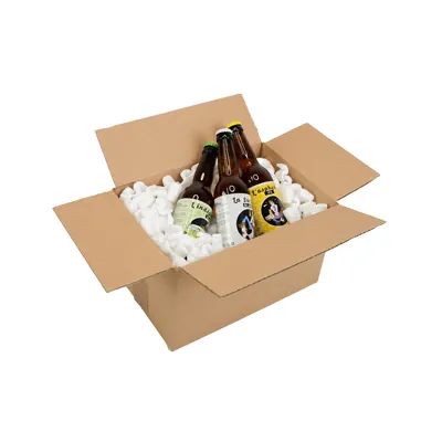 Chips de calage - Chips polystyrène - Particules de calage - Sac de 0,25 m³ - Protection colis, Calage colis-2