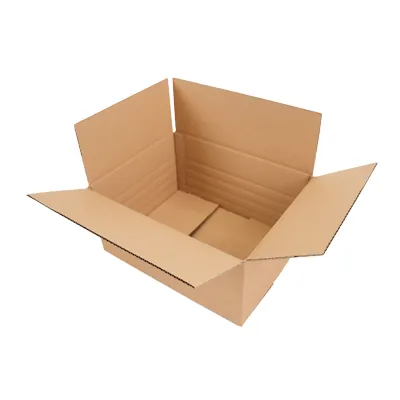 Caisse carton - Caisse américaine carton hauteur variable - carton simple cannelure 40 x 30 x 10/20 cm – Lot de 10 - Caisses américaines cartons-3
