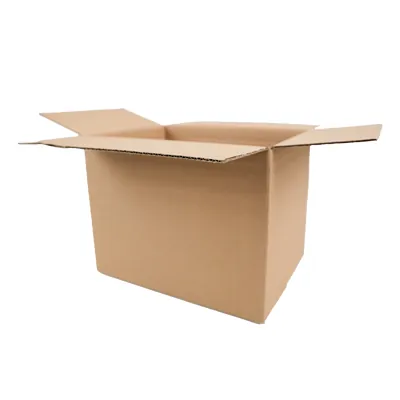 Caisse carton - Caisse américaine carton hauteur variable - carton simple cannelure 40 x 30 x 20/30 cm – Lot de 10 - Caisses américaines cartons-2