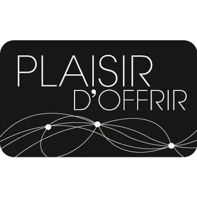 Étiquettes cadeaux adhésives Plaisir d'offrir noir - Paquet de 1000 - Étiquettes cadeaux adhésives