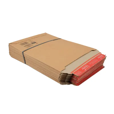 Pochette d’envoi colis rigide carton brun 250x340 mm auto-adhésive FSC – Paquet de 20 - Pochettes d'envoi colis-3