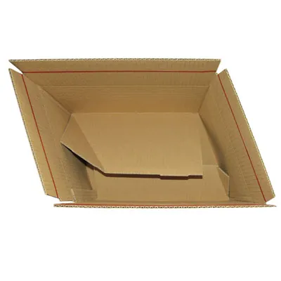 Carton d'expédition à hauteur variable Brun 30,4 x 21,6 x 13/22 cm - Boîte carton - Lot de 10 - Cartons d'expédition, Boîtes carton-4