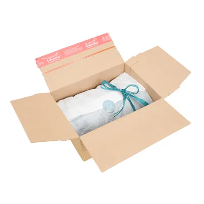 Carton d'expédition à hauteur variable Brun 22,9 x 16,4 x 5/11,5 cm - Boîte carton - Lot de 10 - Cartons d'expédition, Boîtes carton-9