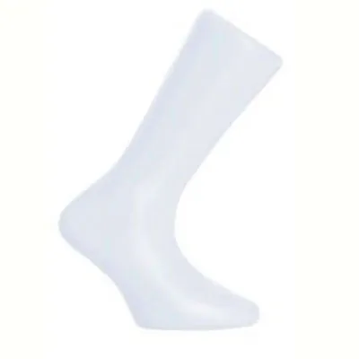 Mannequin pied femme HDPE - Présentoir chaussettes et chaussures - Blanc - Jambes et pieds
