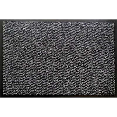 Tapis d’entrée Vanoise 90 × 150 cm gris moucheté ép. 4,5mm - Tapis