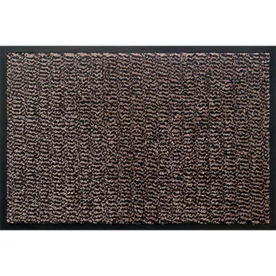 Tapis d’entrée Vanoise 90 × 150 cm brun ép. 4,5mm - Tapis
