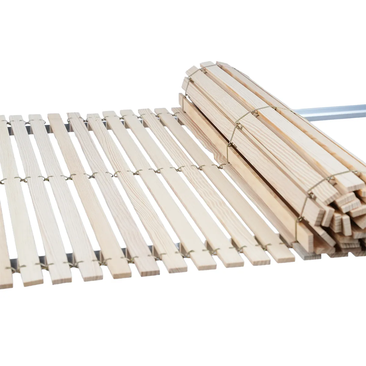 Claie en bois pour lit de camp 200 x 90 cm - Tables de marché, étals de marché-2