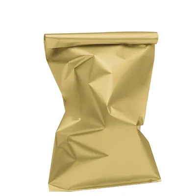 Pochette cadeau métallisée or 30 x 50 cm - Sachet cadeau or - Lot de 50 - Pochettes cadeaux métallisées