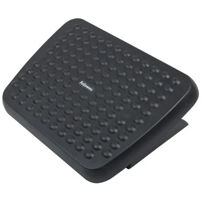 Repose pied standard - Noir - L 45 x P 33 x H 9 cm - Ergonomie bureautique 