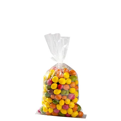 Sachet plat fond soudé 14 x 25 cm polypro 30µ - Sachet confiserie - Sachet bonbons - Lot de 1000 - Sachets bonbon, Sachets confiserie