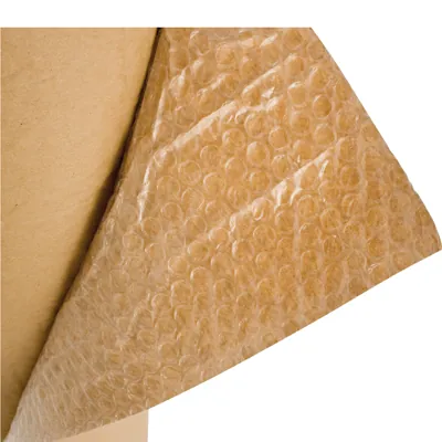 Film bulles / Kraft - Papier bulles / kraft - Film protection - Rouleau 100 cm x 10 m - Protection colis, Calage colis-1