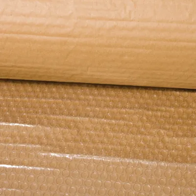 Film bulles / Kraft - Papier bulles / kraft - Film protection - Rouleau 100 cm x 10 m - Protection colis, Calage colis-5