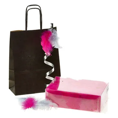 Plume grise artificielle L 10 cm - Plumes décoratives - Sachet de 30g - Plumes-1