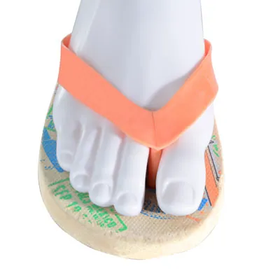Mannequin pied enfant fibre de verre - Présentoir chaussettes et chaussures - Blanc - Jambes et pieds-1